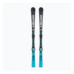 Narty zjazdowe HEAD Worldcup Rebels e.GSR + wiązania PR 11 GW black/blue