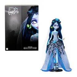 Zestaw 4 Lalek Mattel Monster SKULLECTOR - Emily JDR67 + Betelgeuse i Lydia HYV96 + Elvira HYV99