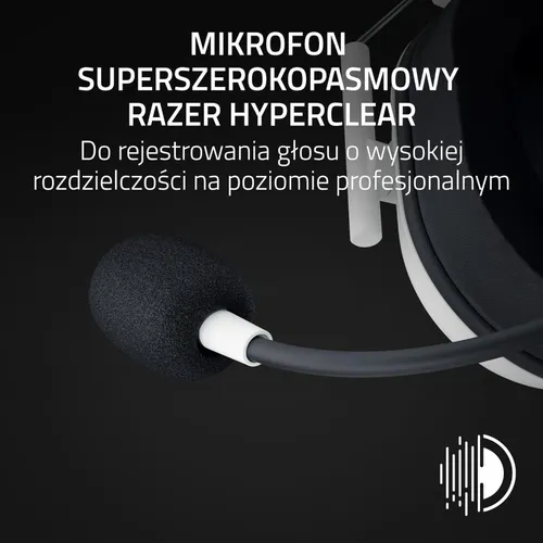 Słuchawki bezprzewodowe z mikrofonem Razer BlackShark V2 HyperSpeed Nauszne Czarny