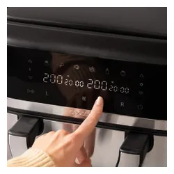 Air Fryer Frytkownica beztłuszczowa CECOTEC Cecofry Dual 9000 9l 6 automatycznych programów