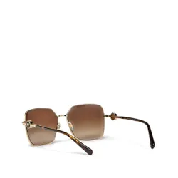 Okulary przeciwsłoneczne Versace 0VE2227 125213 Pale Gold/Brown Gradient Dark Brown - Rozmiar (EU) 59