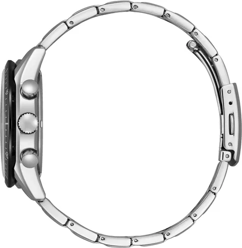 Zegarek CITIZEN Eco-Drive Modern Chrono CA4624-56L Srebrny