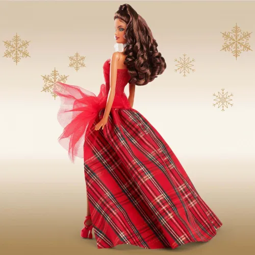 Mattel Lalka Barbie Holiday brunetka