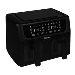 Air Fryer Frytkownica beztłuszczowa ZEEGMA Knapper Dual 9l 12 automatycznych programów