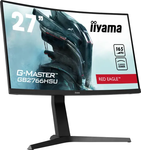 Monitor iiyama G-Master Red Eagle GB2766HSU-B1 27" Full HD VA 165Hz 1ms Zakrzywiony Gamingowy