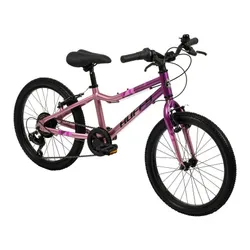 Rower dziecięcy HUFFY Literide Junior 20 cali dla dziewczynki Różowo-fioletowy