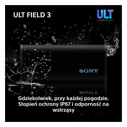 Głośnik Bluetooth Sony ULT Field 3 SRS-ULT30H Szary + Słuchawki bezprzewodowe ULT Wear WH-ULT900NB Czarny