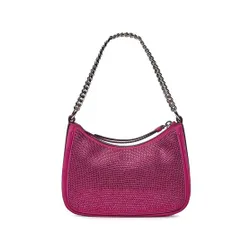 Sac MICHAEL Michael Kors lanț Pouchette 32h3sj6c1s Fuchsia profundă 647