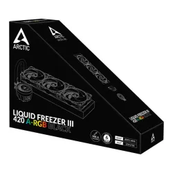 Chłodzenie Arctic Liquid Freezer III 420 A-RGB Czarny