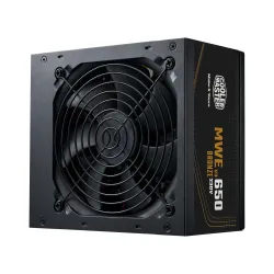 Zasilacz Cooler Master MWE Bronze V3 230V 650W 80+ Bronze Czarny