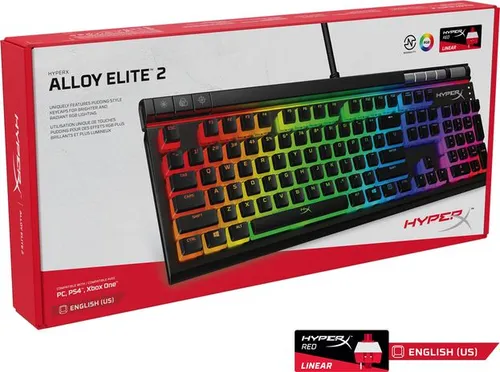 Klawiatura HyperX Alloy Elite II RGB (HKBE2X-1X-US/G / 4P5N3AN#UUW)