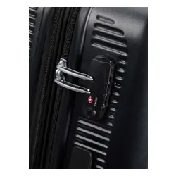 Walizka średnia poszerzana American Tourister Astrobeam - storm black