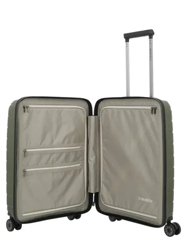 Walizka kabinowa Travelite Air Base S+ - olive
