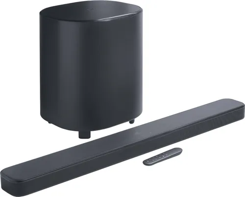 Soundbar JBL BAR 500 MkII Czarny 5.1-kanałowy, Bezprzewodowy Subwoofer, 4K, Dolby Vision, HDMI eARC, MultiBeam™ 3.0, Wi-Fi