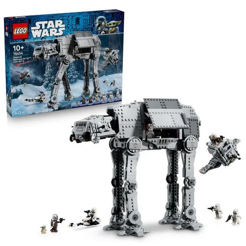 LEGO Star Wars 75454 Mandalorian AT-AT Resztek Imperium, zestaw klocków 10+