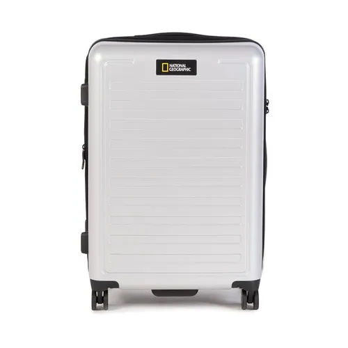 Mała Twarda Walizka National Geographic Luggage N164HA.60.23 Silver