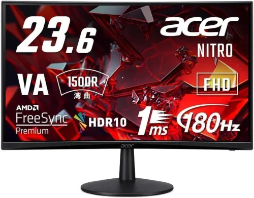 Monitor Acer Nitro ED240QS3bmiipx 23,6" Full HD VA 180Hz 1ms VRB Zakrzywiony Gamingowy