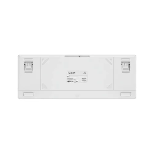 Klawiatura mechaniczna Aqirys Atria White Linear Biały