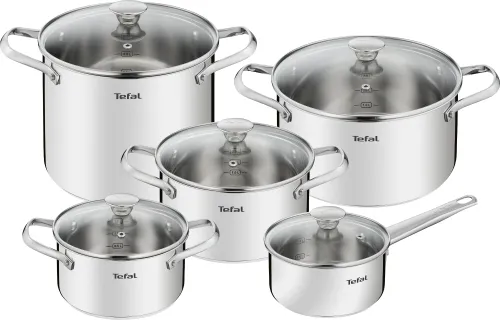 Zestaw garnków TEFAL Cook Eat B921SA55 (10 elementów)