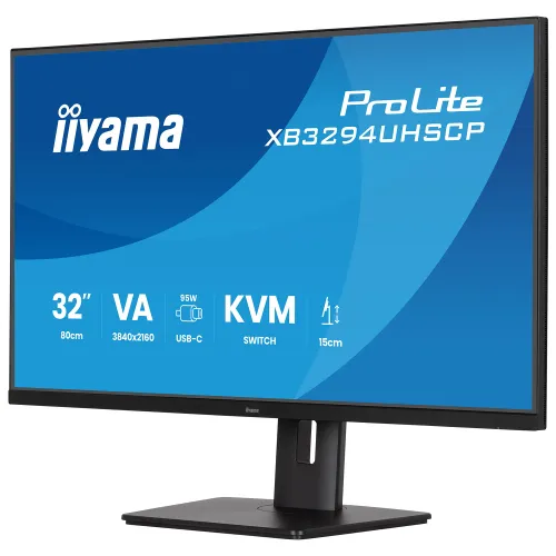 Monitor iiyama ProLite XB3294UHSCP-B1 32" 4K VA 60Hz 2ms