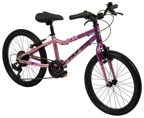 Rower dziecięcy HUFFY Literide Junior 20 cali dla dziewczynki Różowo-fioletowy