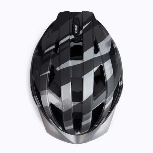 Kask rowerowy UVEX Air Wing CC black silver mat