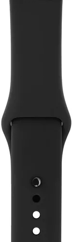 APPLE Watch 3 GPS 38mm koperta z aluminium (gwiezdna szarość) + pasek sportowy (czarny)