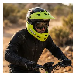 Kask KAMIKAZE Ronin Zielony Full Face (rozmiar L)