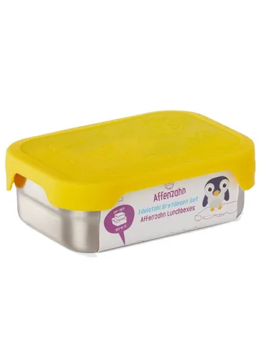 Pojemnik na jedzenie Affenzahn Lunchbox Stainless Steel - tiger