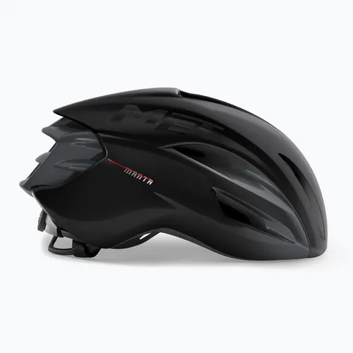 Kask rowerowy MET Manta MIPS black matt glossy