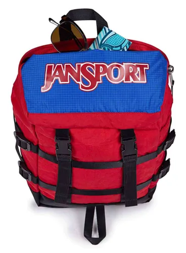 JanSport Mini Skip Pack - красная лента