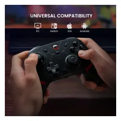 Pad GameSir HRG1013 Cyclone 2 Bundle Black do PC Nintendo Switch iOS Android Bezprzewodowy Czarny