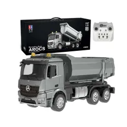 Zdalnie sterowany samochód COIL ciężarówka wywrotka Mercedes na pilota metalowa