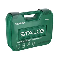 Zestaw narzędzi STALCO S011100055 (55 elementów)