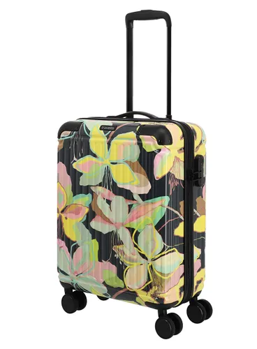 Чемодан Travelite Cruise Trolley S Print - yellow orchid