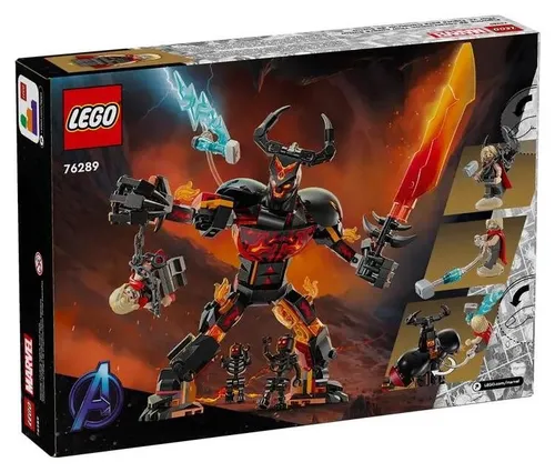 LEGO Marvel 76289 Thor kontra figurka konstrukcyjna Surtura