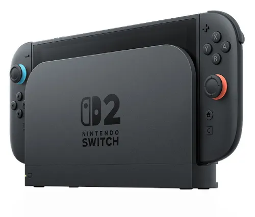 Konsola NINTENDO Switch 2 V2 z wymienną baterią Czarny
