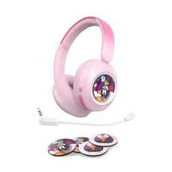 Słuchawki bezprzewodowe Garett Astro Wave ANC Nauszne Dla dzieci Bluetooth Różowy