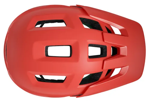 Kask rowerowy LAZER Coyote KinetiCore Czerwony mat MTB (rozmiar S)