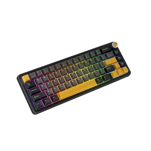 Klawiatura mechaniczna Marvo Titan 65 Czarno-Żółty