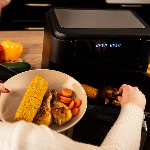 Air fryer Raven EFN007X Frytkownica niskotłuszczowa 2400W 10l