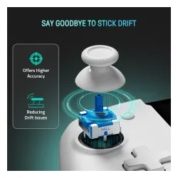 Kontroler FUNLAB Luminpad Gripcon Switch Zonai White do Nintendo Switch