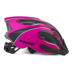 Kask rowerowy Author Skiff różowo-czarny