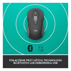 Myszka Logitech Signature M650 M - grafitowy