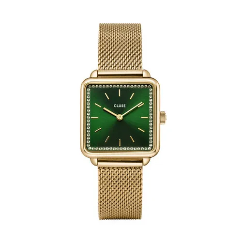 Часы Cluse La Tétragone Cw10309 Gold / Green