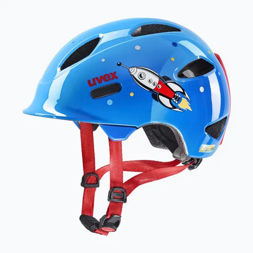Kask rowerowy dziecięcy UVEX Oyo Style Jr blue rocket