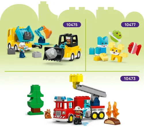 LEGO 10474 DUPLO Kreatywne pojazdy