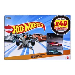 Hot Wheels Zestaw 40 Samochodzików Autka 1:64 Mattel Wielopak Prezent