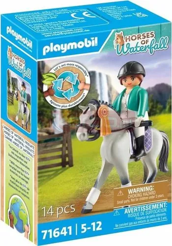 PLAYMOBIL HORSE OF WATERFALL 71641 JEŹDZIEC TURNIEJOWY