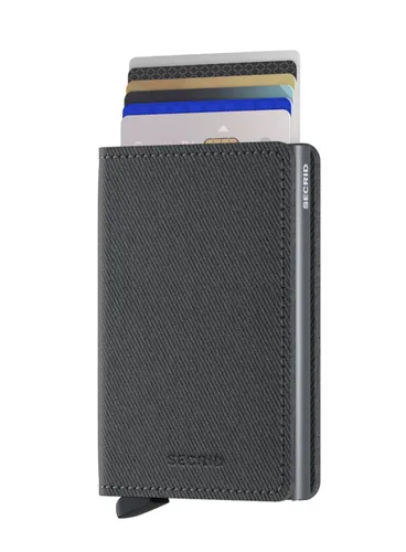 RFID Gizli Slimwallet Twist-grey Küçük Cüzdan